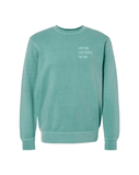 Love God. Love People. The End. Crewneck Sweatshirt