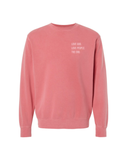 Love God. Love People. The End. Crewneck Sweatshirt