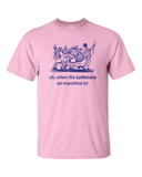 2024 Lutherans Marching Custom Group T-shirt (Navy Ink)
