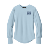Imagine More Women’s Stretch Jersey Long Sleeve Blouson Top
