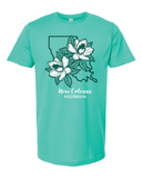 2024 Magnolia LA Outline Custom Group T-shirt (Green/White)