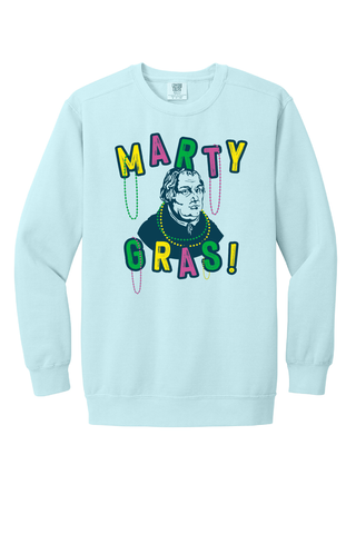 Marty Gras Crewneck Sweatshirt