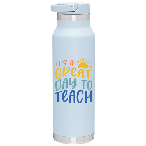 It's a Great Day To Teach Water Bottle