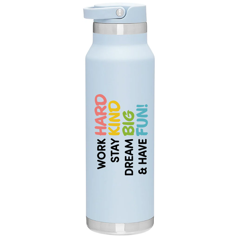 Work Hard Stay Kind Water Bottle