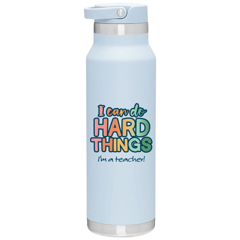 I Can Do Hard Things - Teacher Water Bottle