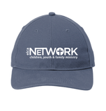The Network Leather Strap Cap