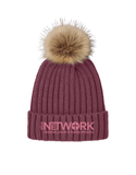 The Network Faux Fur Pom Beanie
