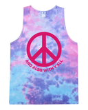 And Also With Y'all Tie-Dye Tank Top (Multiple Colors)