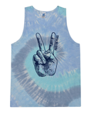 Pass the Peace Tie Dye Tank Top