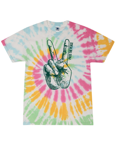 Pass the Peace Tie Dye T-Shirt