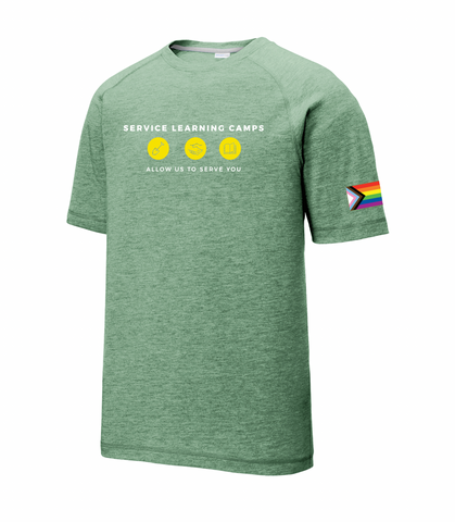 Service Learning Camps T-shirt- Pride Flag