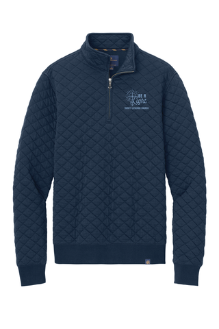 Trinity Brooks Brothers Diamond Quilt 1/4 Zip