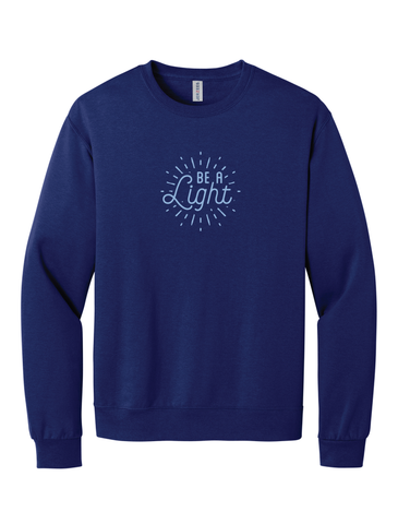Trinity Be A Light Crewneck Sweatshirt