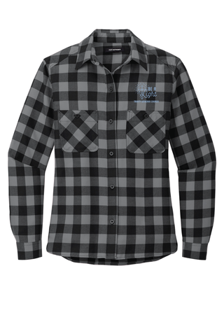 Trinity Womens Plaid Flannel Shirt