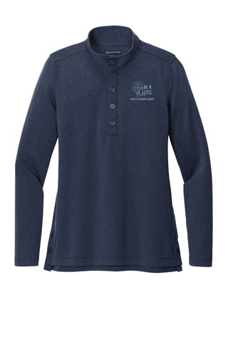 Trinity Ladies Mid-Layer Stretch 1/2 Button