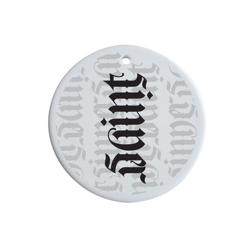 Saint Sinner Ceramic Round Ornament