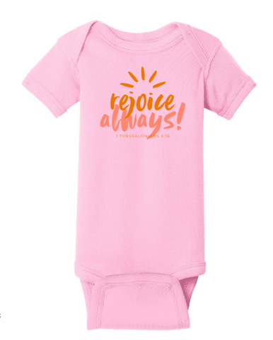 Rejoice Always Onesie (The Store)