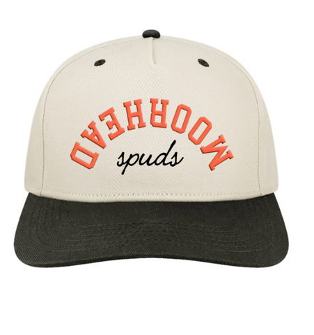 Upside down Moorhead Spuds Hat