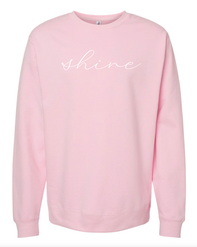 Shine Justice Journey Preorder Crewneck Sweatshirt  (Multiple Colors)