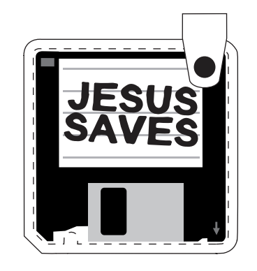 Jesus Saves Key Chain