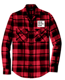 Love God. Love People. The End. Mens Port Authority Patch Flannel