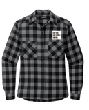 Love God. Love People. The End. Women's Port Authority Flannel Shirt