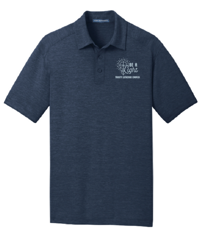 Trinity Port Authority Digi Heather Performance Polo