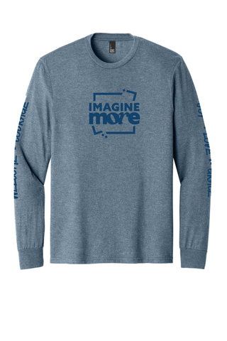 Imagine More Long Sleeve Logo Tee
