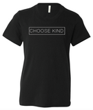 Choose Kind Plain Text Youth T-Shirt (Multiple Colors)