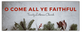 Custom Christmas Hymn/Verse Banner