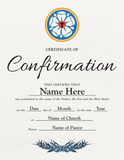Custom Confirmation Certificate