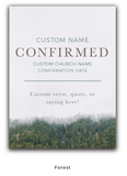 Custom Confirmation Plaque