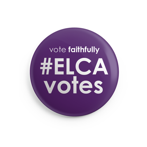 ELCA Votes Buttons - 24 Pack