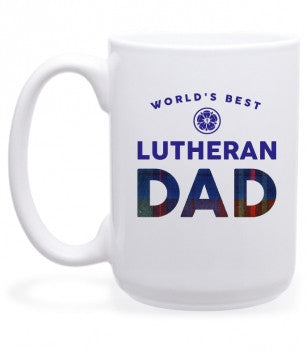World's Best Lutheran Dad 15oz Mug