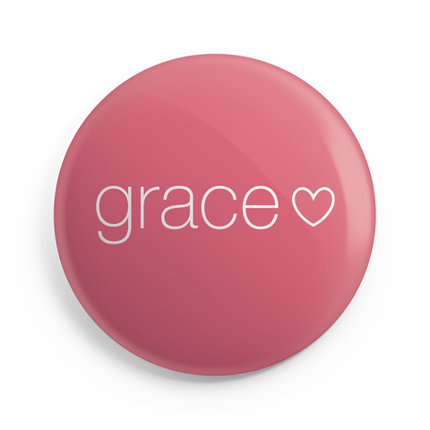 Grace Button Magnet