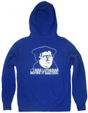 LutherHoods Full Zip Hipster Lutheran Hooded Sweatshirt