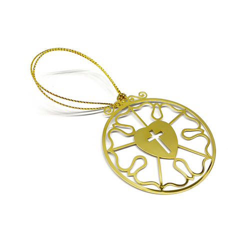 2019 Gold Luther Rose Ornament