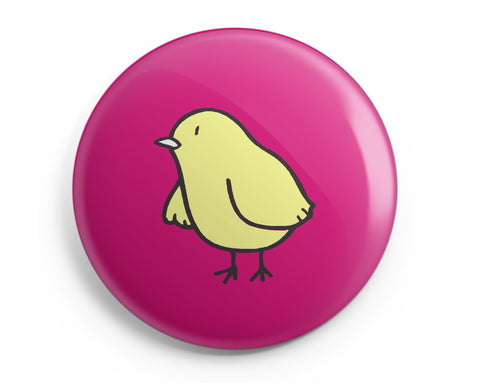 Lutheran Chick Button - 2.25 Inches