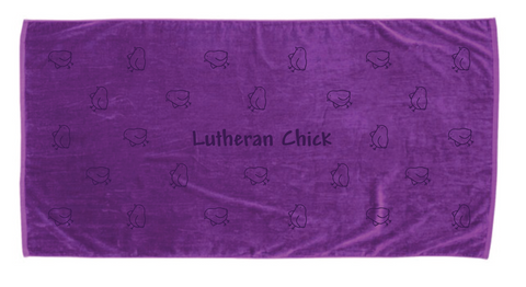 Lutheran Chick Towel