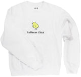 Lutheran Chick Crewneck Sweatshirt (Multiple Colors)