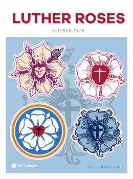 Luther Roses Sticker Set