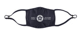 Here I Stand Face Mask - Martin Luther - Luther Rose - Navy