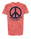 Peace Be With You Tie-Dye T-Shirt (Multiple Colors)