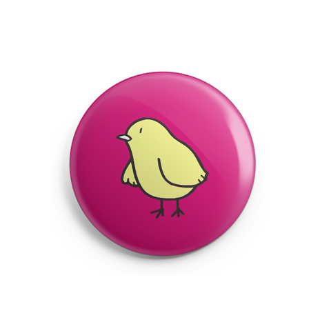 Lutheran Chick Button - 1 Inch