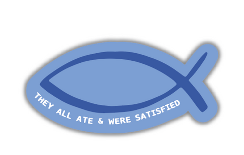 Ichthus Fish Sticker