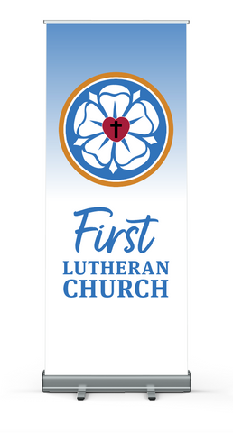 Luther Rose Custom Vertical Banner