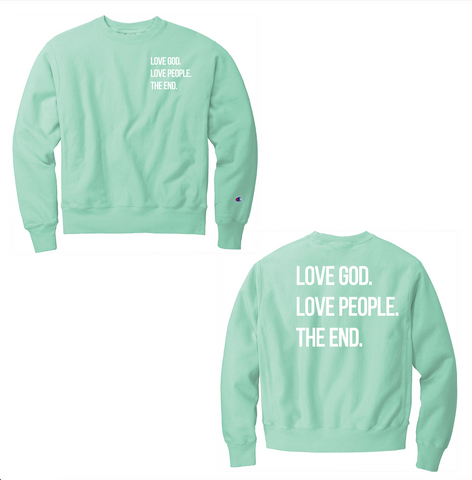 Love God. Love People. The End. T-Shirt (Preorder) – OldLutheran