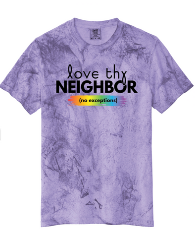 Love Thy Neighbor No Exceptions T-shirt