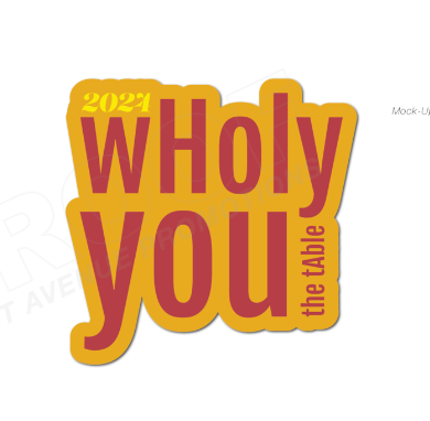 2024 ELCA Youth Gathering Wholy You 2.5" Sticker- English