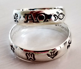 Symbols of Change - Handmade Sterling Silver Ring